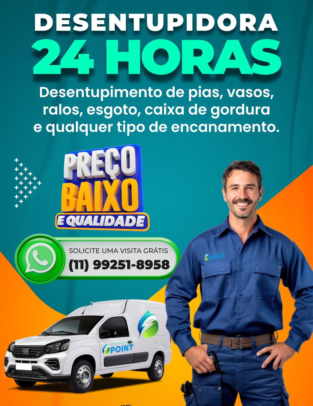 Banner Desentupidora Point